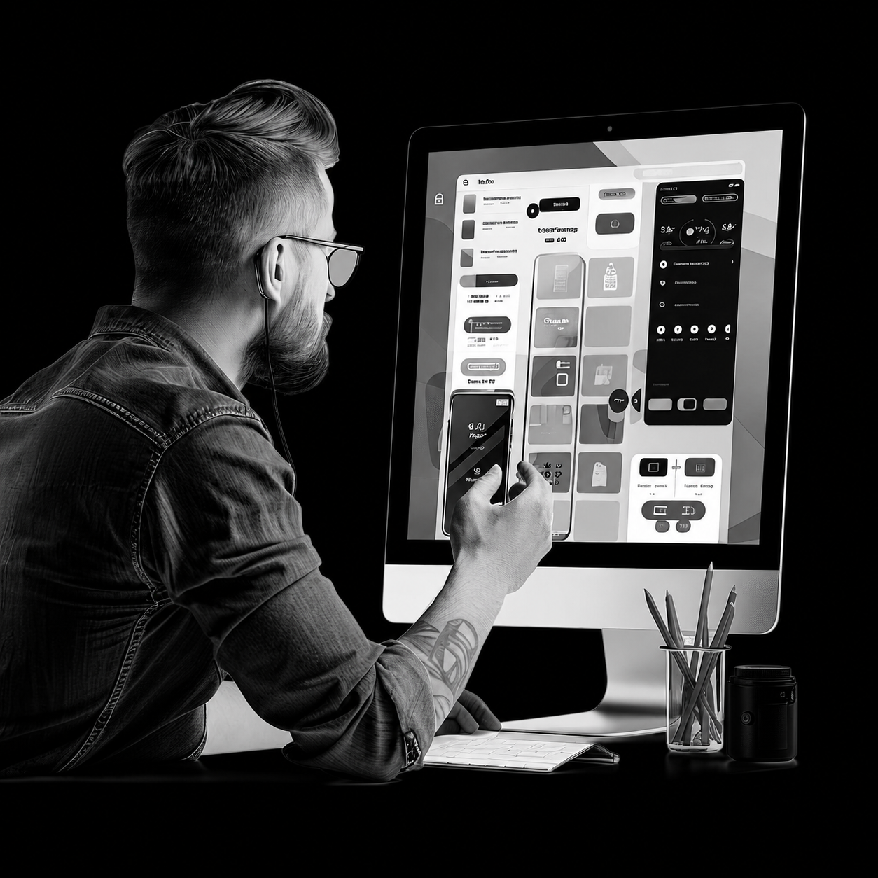 Web Design Interface