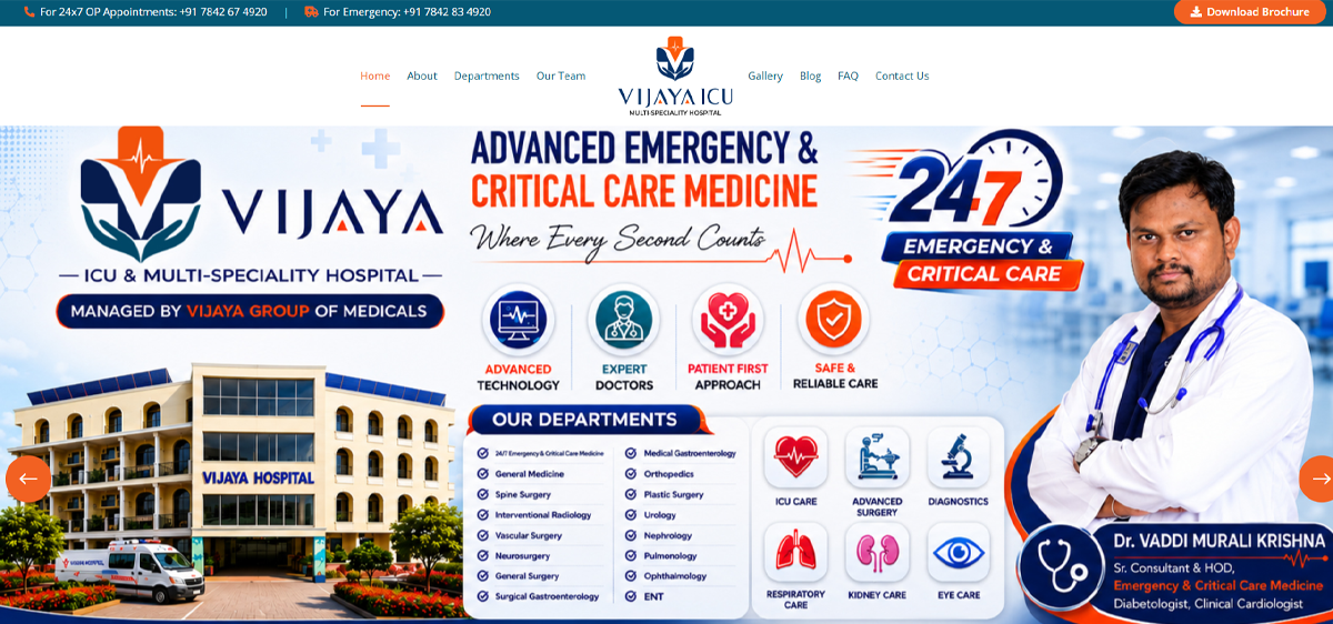 Vijaya ICU & Multispeciality Hospital